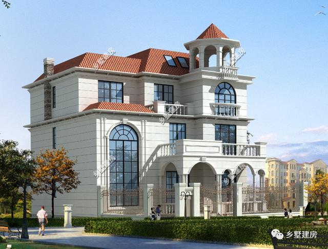 這兩款別墅設計圖送給你，想建房要趁早，好好的宅基地別浪費了