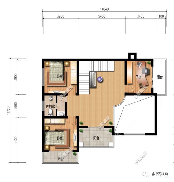 這兩款別墅設計圖送給你，想建房要趁早，好好的宅基地別浪費了