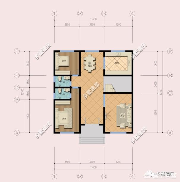中式風(fēng)格的自建房設(shè)計(jì)圖，設(shè)計(jì)感十足