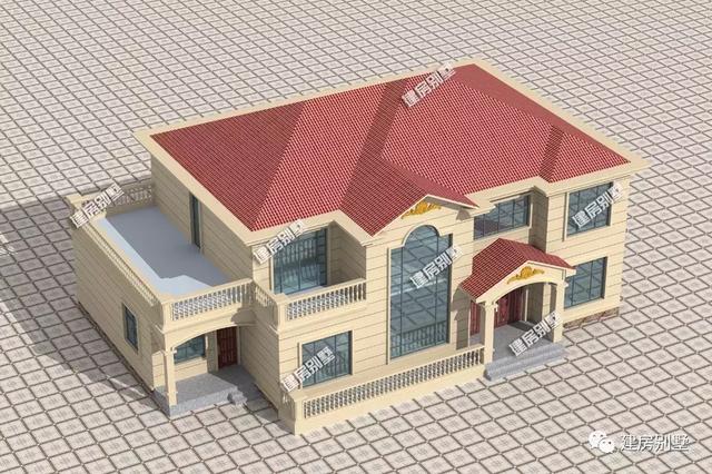 兩棟大開間的農村自建房設計圖，功能設計齊全，建成之后肯定人人羨慕