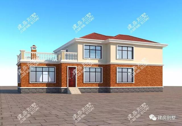 兩棟大開間的農村自建房設計圖，功能設計齊全，建成之后肯定人人羨慕