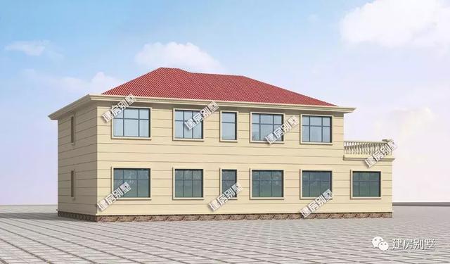 兩棟大開間的農村自建房設計圖，功能設計齊全，建成之后肯定人人羨慕