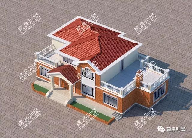 兩棟大開間的農村自建房設計圖，功能設計齊全，建成之后肯定人人羨慕