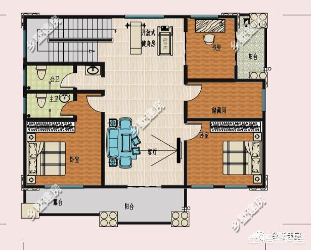 想要在農(nóng)村有面子，那就是建一棟別墅了，這款二層別墅設(shè)計(jì)圖推薦給你