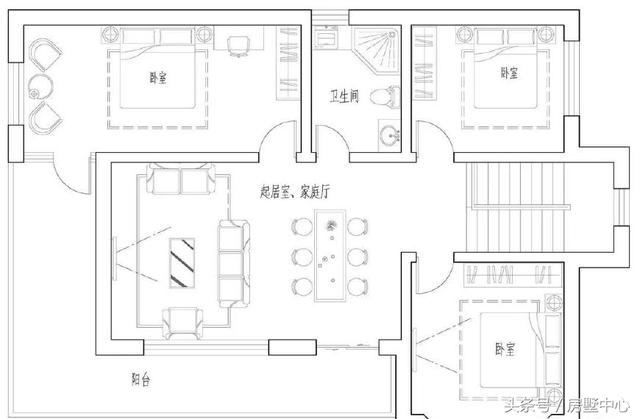 雙拼別墅設(shè)計圖，36萬蓋一棟，接上爸媽一起住