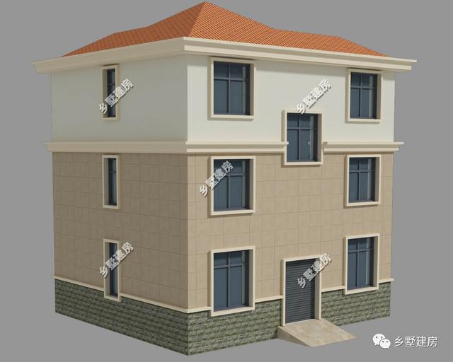 開間10米，進(jìn)深9米的3層歐式自建房設(shè)計(jì)圖這樣設(shè)計(jì)會更加美觀