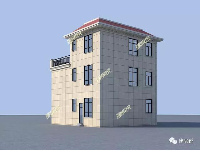 100平小開間精致別墅設計圖，占地小花費少，是一款不容錯過的戶型