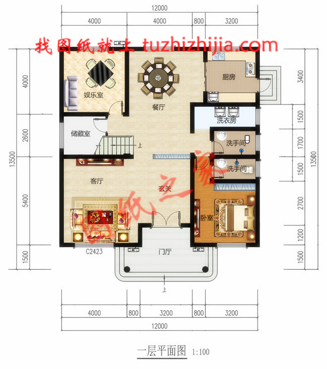 2024二層農(nóng)村新款別墅設(shè)計圖，每套都將成為爆款