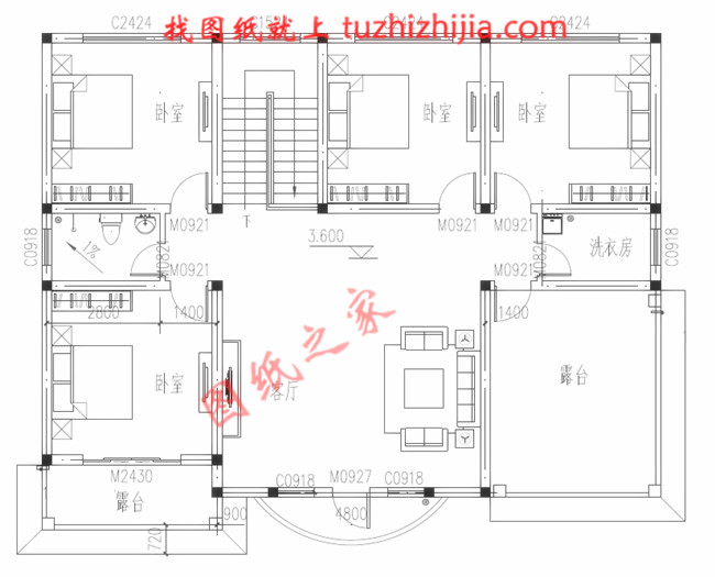 2024二層農(nóng)村新款別墅設(shè)計圖，每套都將成為爆款