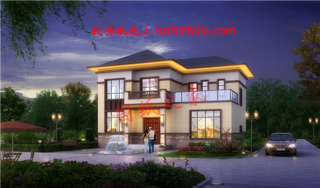 2024二層農(nóng)村新款別墅設(shè)計圖，每套都將成為爆款