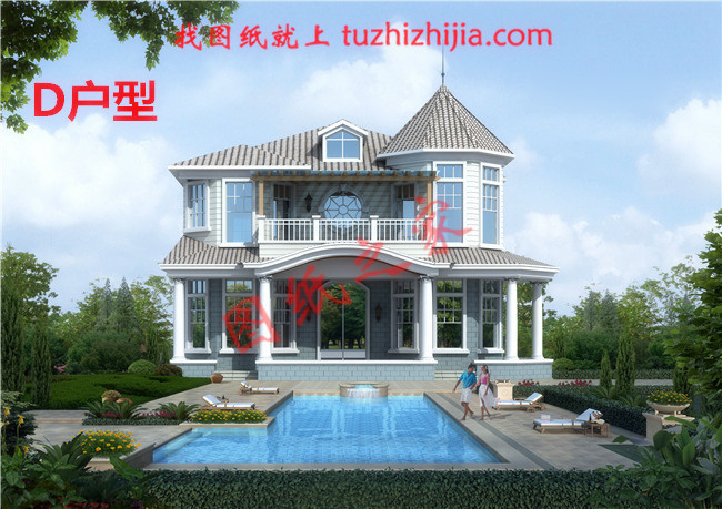 2024二層農(nóng)村新款別墅設(shè)計圖，每套都將成為爆款