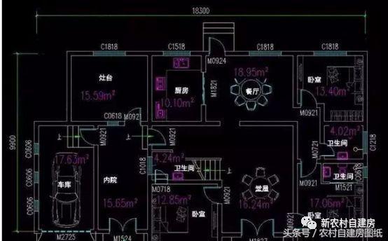 5套新農(nóng)村別墅設(shè)計(jì)圖，用材簡(jiǎn)單，便于施工，一般的農(nóng)村施工隊(duì)都可以建造