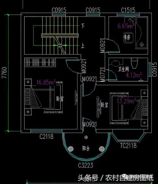 5套新農(nóng)村別墅設(shè)計(jì)圖，用材簡(jiǎn)單，便于施工，一般的農(nóng)村施工隊(duì)都可以建造