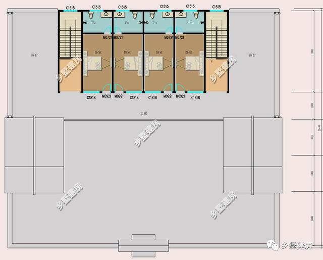中式別墅設(shè)計(jì)圖，外型設(shè)計(jì)十分古典大方，彰顯地位和品味