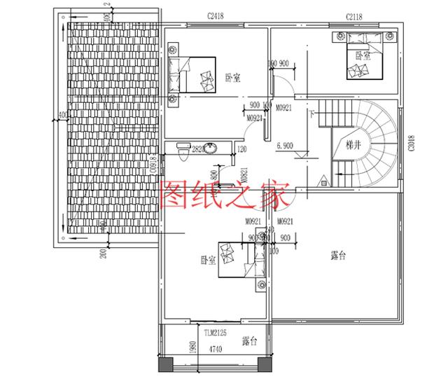 推薦4套時尚現(xiàn)代的三層別墅設計圖，客廳挑空，自建房的首選