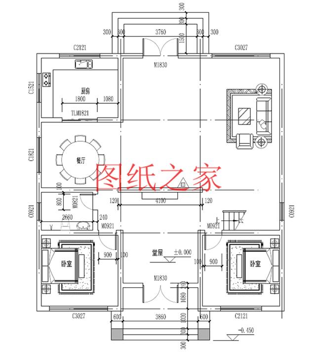 推薦4套時尚現(xiàn)代的三層別墅設計圖，客廳挑空，自建房的首選