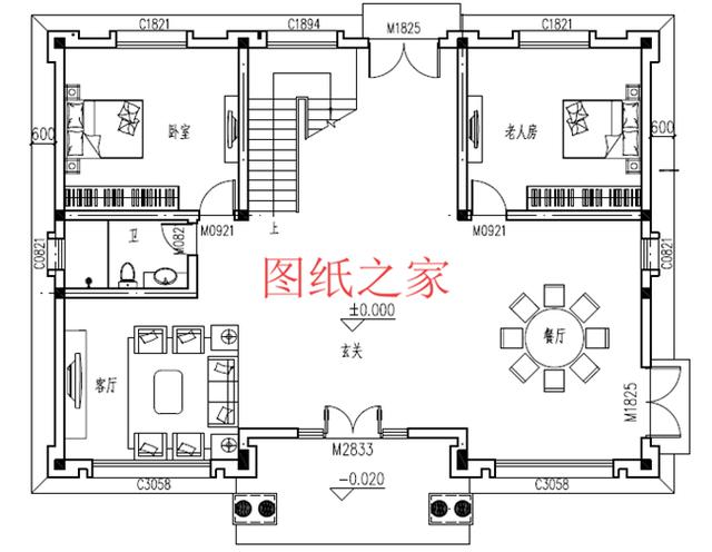 推薦4套時尚現(xiàn)代的三層別墅設計圖，客廳挑空，自建房的首選