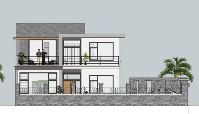 34萬農(nóng)村別墅設(shè)計圖帶車庫 海南的朋友建房可以這樣建