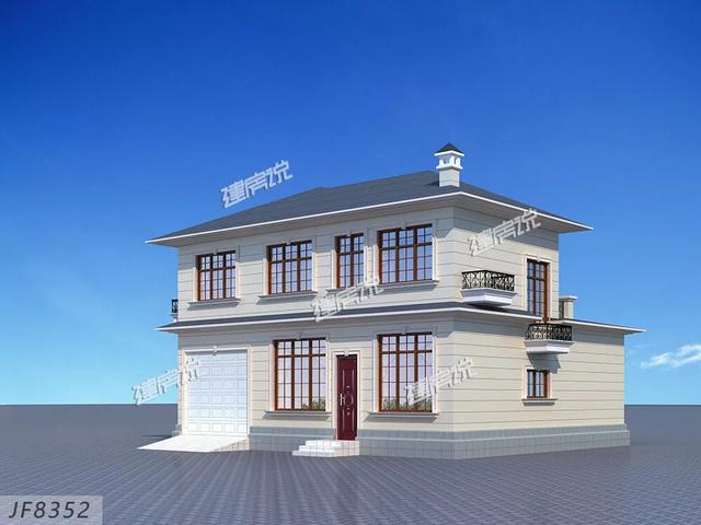 現(xiàn)在農(nóng)村人有福氣，有錢有地就可以建房，下面這款別墅設(shè)計(jì)圖送給你