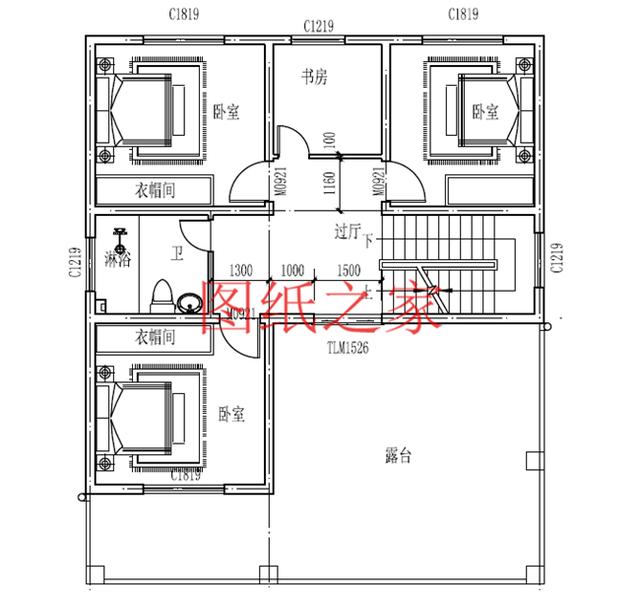 外觀靚麗、布局實用，建成后氣派有面子的小戶型三層別墅設(shè)計圖
