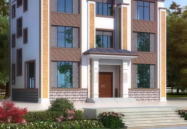 這三棟比較現(xiàn)代前衛(wèi)的農(nóng)村自建別墅設(shè)計(jì)圖，配套齊全，舒適生活從這里開始