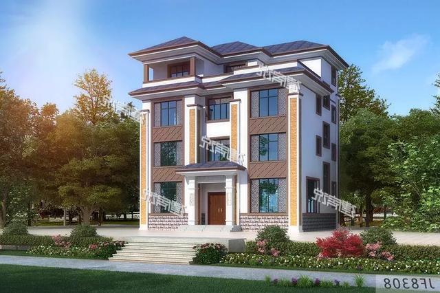 這三棟比較現(xiàn)代前衛(wèi)的農(nóng)村自建別墅設(shè)計(jì)圖，配套齊全，舒適生活從這里開始