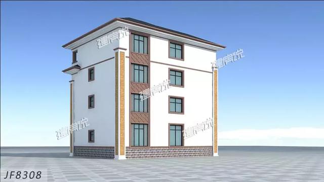 這三棟比較現(xiàn)代前衛(wèi)的農(nóng)村自建別墅設(shè)計(jì)圖，配套齊全，舒適生活從這里開始