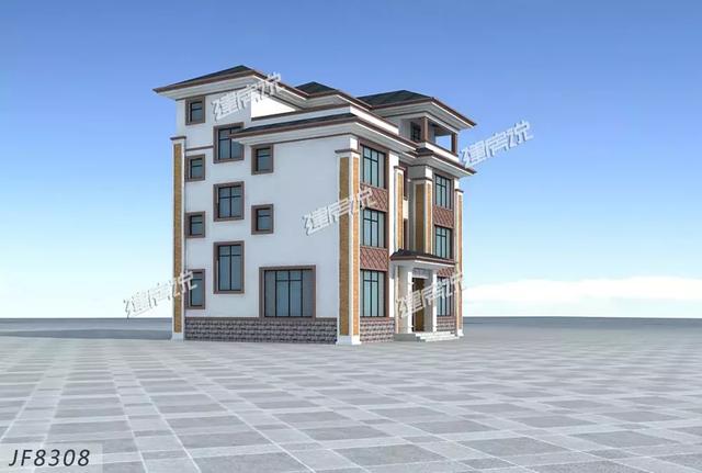 這三棟比較現(xiàn)代前衛(wèi)的農(nóng)村自建別墅設(shè)計(jì)圖，配套齊全，舒適生活從這里開始