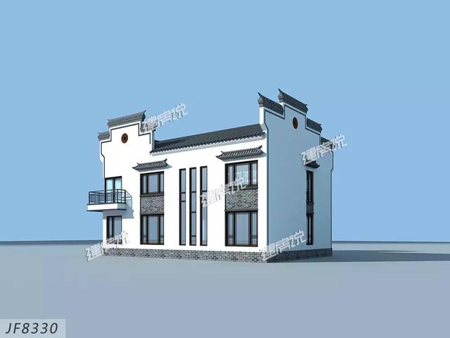 這三棟比較現(xiàn)代前衛(wèi)的農(nóng)村自建別墅設(shè)計(jì)圖，配套齊全，舒適生活從這里開始