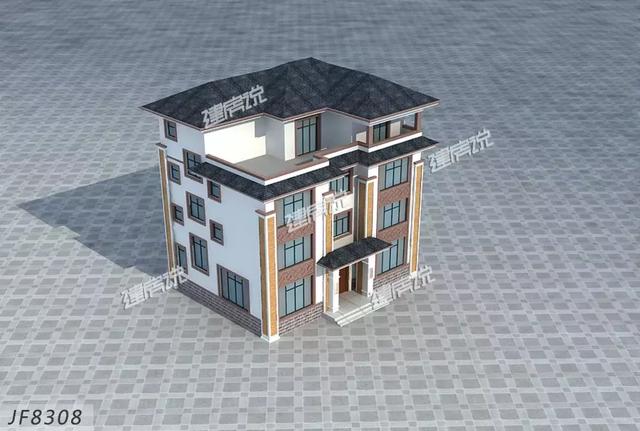 這三棟比較現(xiàn)代前衛(wèi)的農(nóng)村自建別墅設(shè)計(jì)圖，配套齊全，舒適生活從這里開始