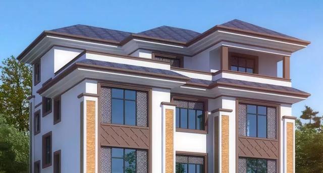 這三棟比較現(xiàn)代前衛(wèi)的農(nóng)村自建別墅設(shè)計(jì)圖，配套齊全，舒適生活從這里開始