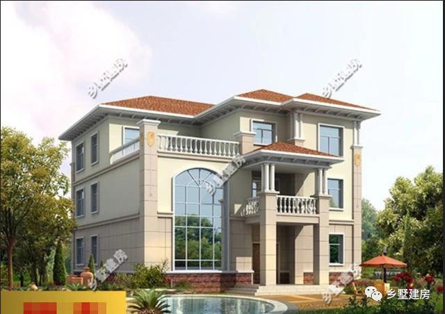 分享兩款別墅設(shè)計圖，現(xiàn)在建房經(jīng)濟(jì)又實(shí)惠，你還在為貸款買房發(fā)愁么？