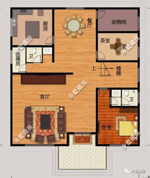 分享兩款別墅設(shè)計圖，現(xiàn)在建房經(jīng)濟(jì)又實(shí)惠，你還在為貸款買房發(fā)愁么？