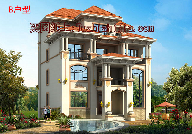 推薦8套南方農(nóng)村三層半房屋圖，喜歡就帶回家建一棟吧！