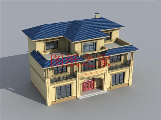 精選5套占地150平的三層別墅設(shè)計圖，主體造價50萬內(nèi)，挑一套建房吧！