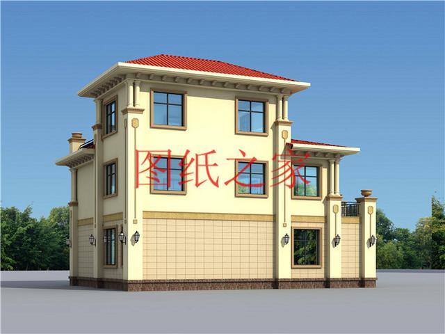 精選5套占地150平的三層別墅設(shè)計圖，主體造價50萬內(nèi)，挑一套建房吧！