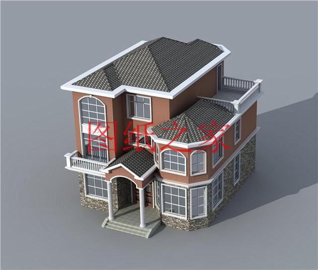 精選5套占地150平的三層別墅設(shè)計圖，主體造價50萬內(nèi)，挑一套建房吧！