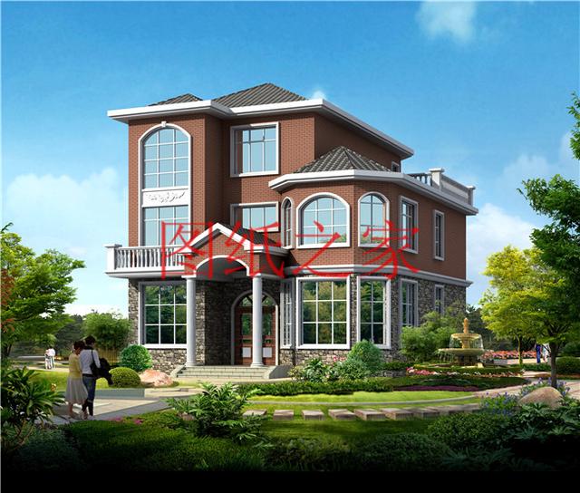 精選5套占地150平的三層別墅設(shè)計圖，主體造價50萬內(nèi)，挑一套建房吧！