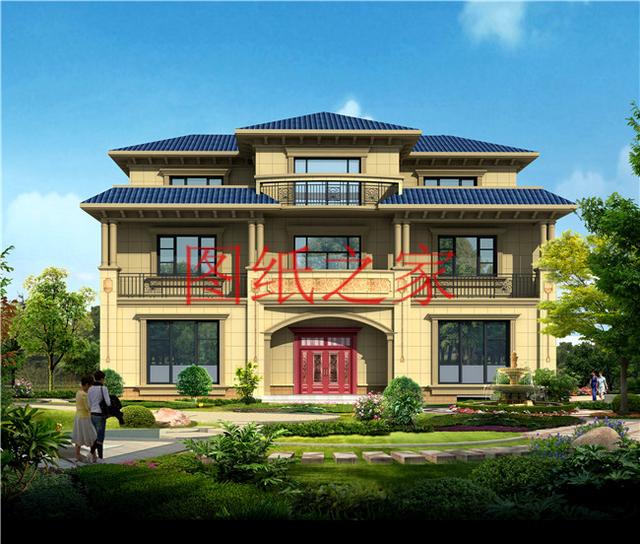 精選5套占地150平的三層別墅設(shè)計圖，主體造價50萬內(nèi)，挑一套建房吧！