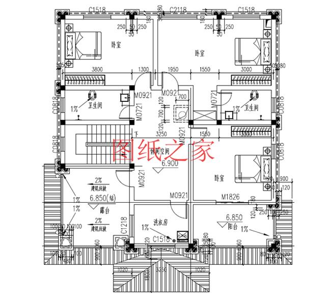 精選5套占地150平的三層別墅設(shè)計圖，主體造價50萬內(nèi)，挑一套建房吧！
