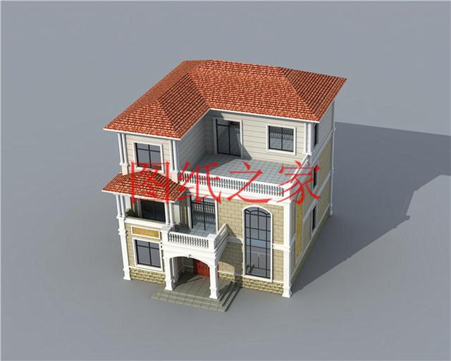 精選5套占地150平的三層別墅設(shè)計圖，主體造價50萬內(nèi)，挑一套建房吧！