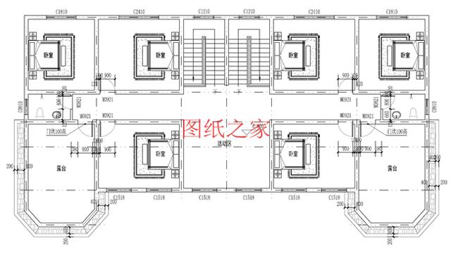 精選兩套農(nóng)村三層雙拼別墅，建成之后兄弟倆在村里肯定很有面子！