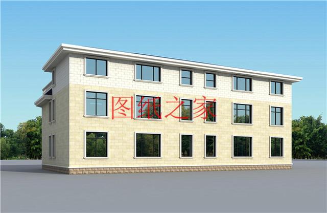 精選兩套農(nóng)村三層雙拼別墅，建成之后兄弟倆在村里肯定很有面子！