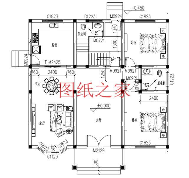 5套簡單實用的三層別墅，占地140平方米左右，可以說是不會過時的經(jīng)典戶型，一起來看看吧！