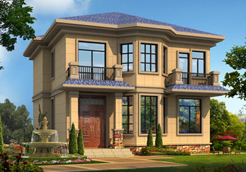 農(nóng)村18萬元二層小樓圖，占地120平面，戶型緊湊合理