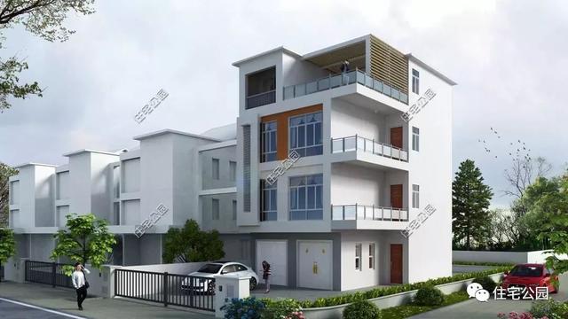 農村臨街帶商鋪自建房，6套帶門面別墅戶型設計圖