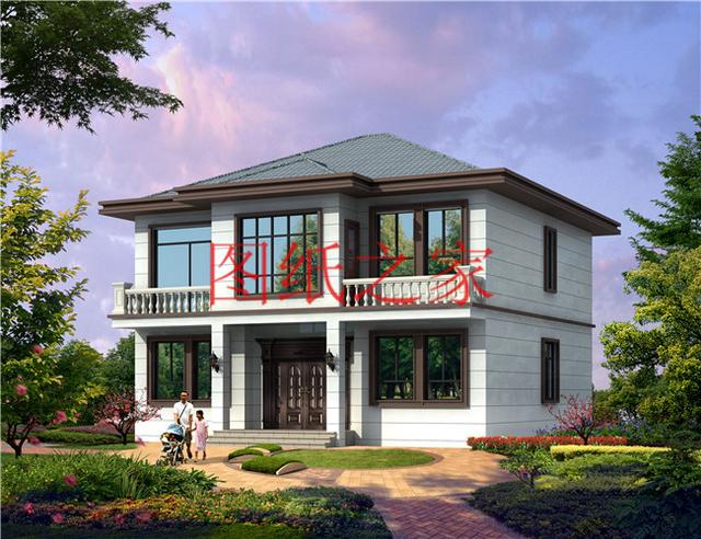 推薦3套農(nóng)村二層別墅設(shè)計(jì)圖，2個(gè)客廳5個(gè)臥室，全家人都能住在一起，不能錯(cuò)過(guò)！