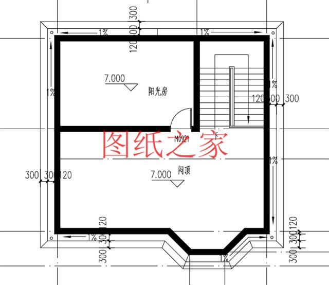 占地100平方米左右小宅基地的二層別墅，造價只要20萬！