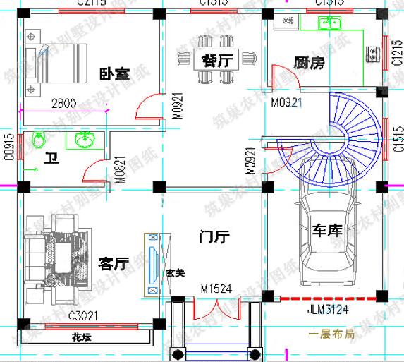 12×12米三層農村別墅設計圖，帶多露臺+套間，一起來看看。