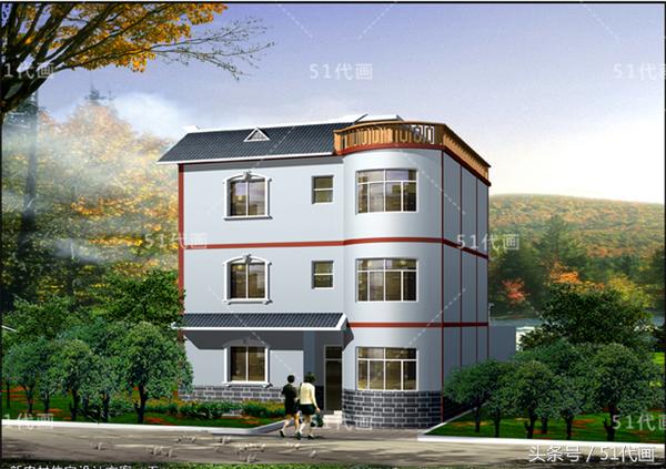 推薦3款農(nóng)村三層別墅設(shè)計(jì)圖，簡(jiǎn)潔大方，適合農(nóng)村自建！